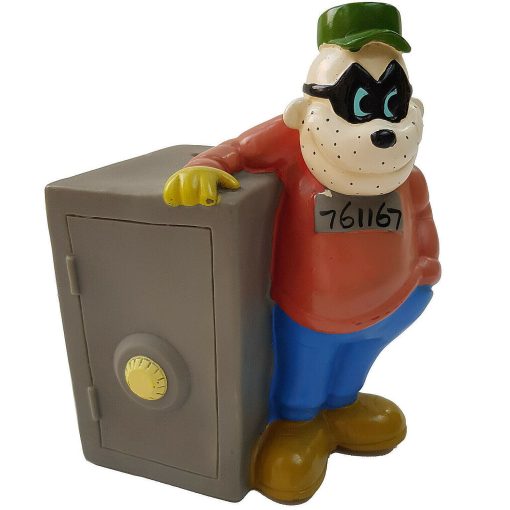 Disney Scrooge McDuck Burger Beagle Boy Vault Vinyl Money Box