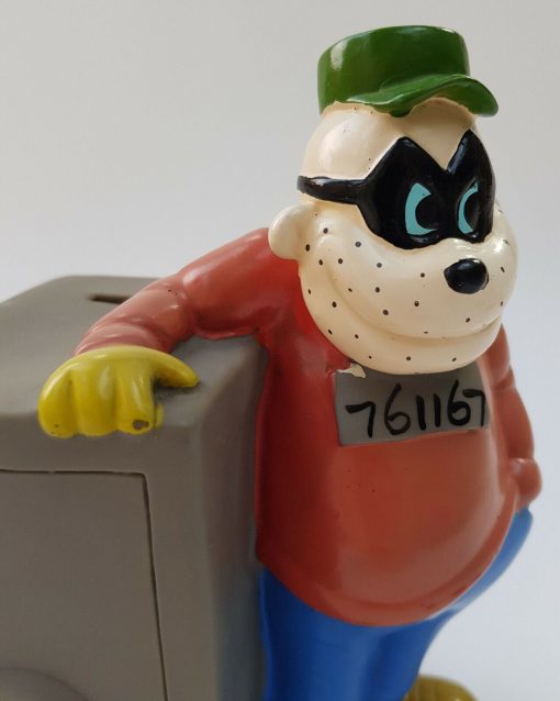 Disney Scrooge McDuck Burger Beagle Boy Vault Vinyl Money Box