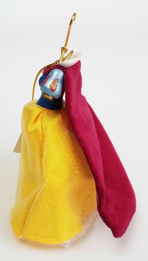 Disney Snow White Dress Gown On Hanger Hanging Christmas Tree Decoration