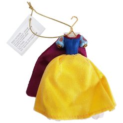 Disney Snow White Dress Gown On Hanger Hanging Christmas Tree Decoration