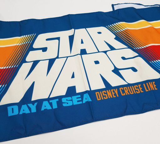 Disney Star Wars Day At Sea Cruise Line Fabric Bed Runner 37cm x 138cm