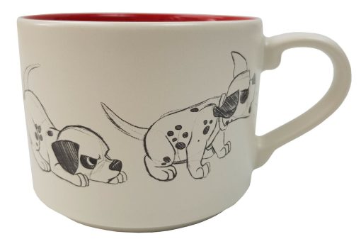 Disney Store 101 Dalmations Patch Sketch Stacking Mug