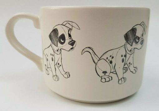 Disney Store 101 Dalmations Patch Sketch Stacking Mug