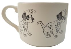 Disney Store 101 Dalmations Patch Sketch Stacking Mug