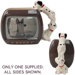 Disney Store 101 Dalmations TV Shaped Mug Dog