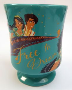 Disney Store Aladdin Princess Jasmine Free To Dream Mug