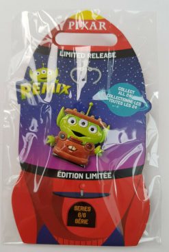 Disney Store Alien Remix Cars Mater Pin Trading Badge