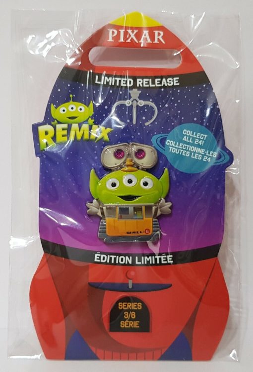 Disney Store Alien Remix Wall-e Pin Trading Badge