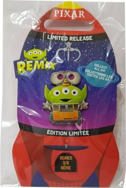 Disney Store Alien Remix Wall-e Pin Trading Badge