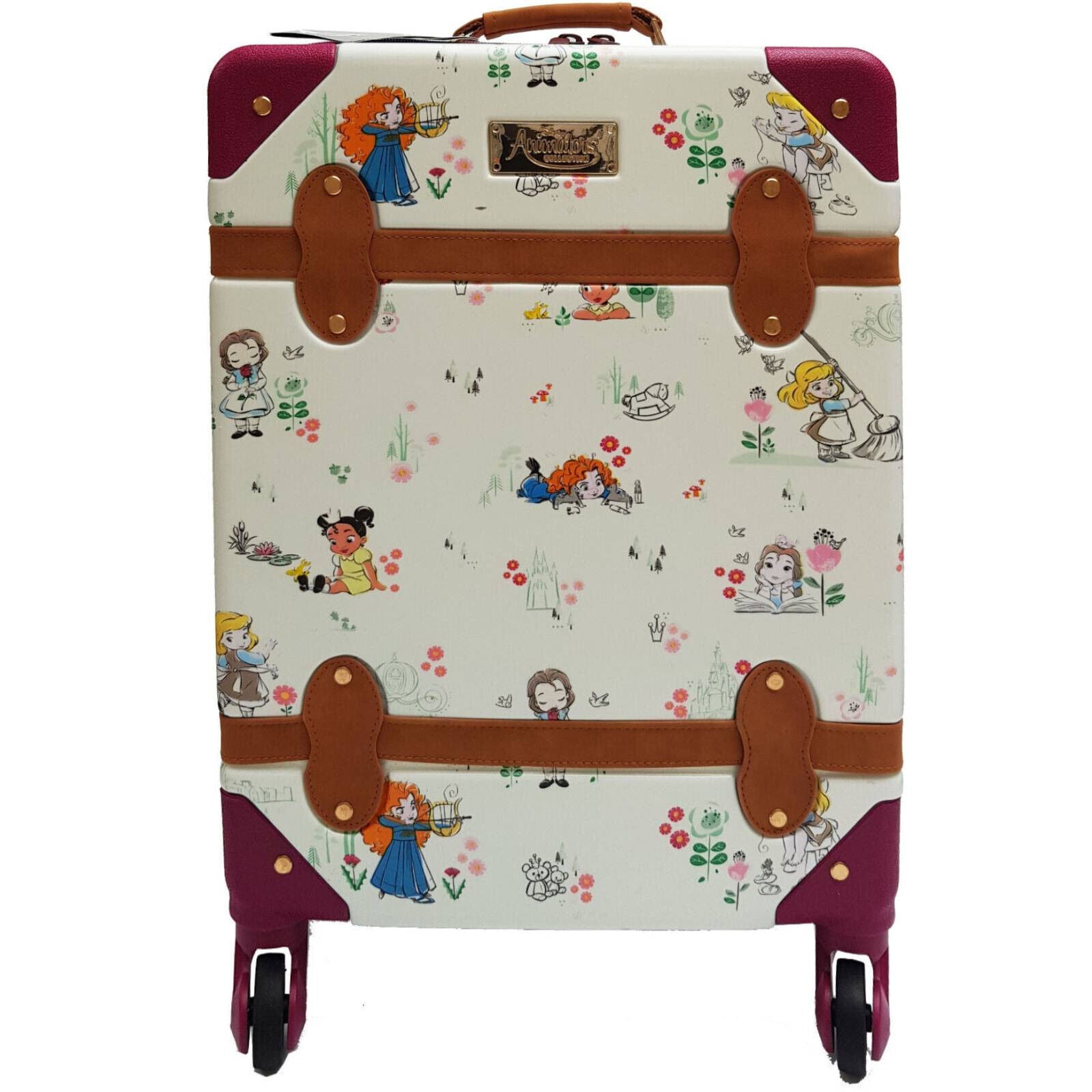 Disney Store Animators Collection Princess Hard Shell Rolling Suitcase Shop The Mouse