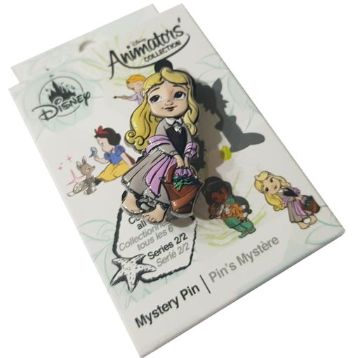 Disney Store Aurora Briar Rose Series 2 Mystery Pin Trading Badge