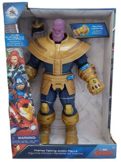 Disney Store Avengers Thanos Talking Sounds & Light Up Action Figure Toy