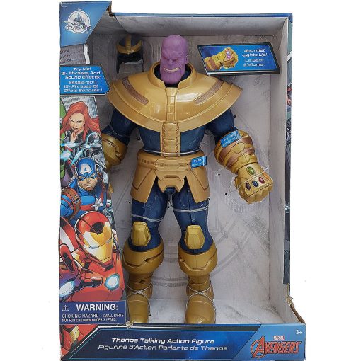 Disney Store Avengers Thanos Talking Sounds & Light Up Action Figure Toy