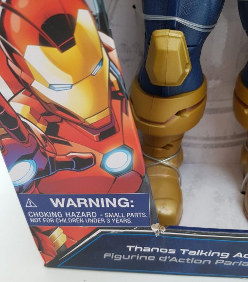 Disney Store Avengers Thanos Talking Sounds & Light Up Action Figure Toy