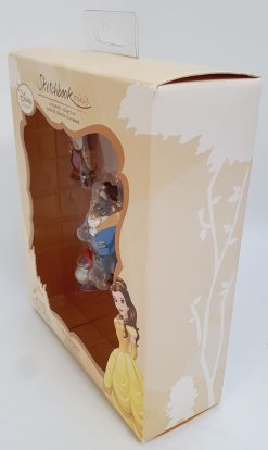 Disney Store Beauty & Beast Mini Sketchbook Hanging Christmas Tree Decoration