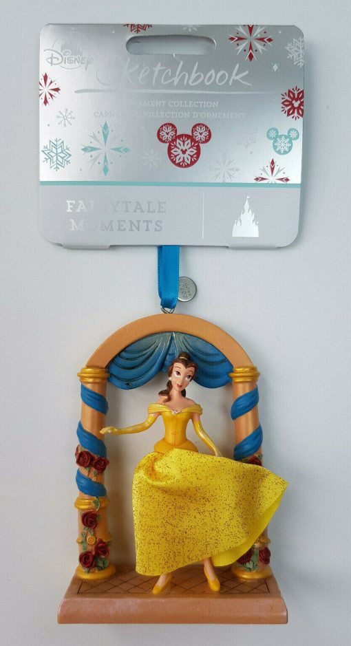 Disney Store Beauty & The Beast Belle Christmas Tree Decoration