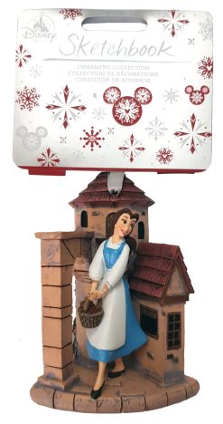 Disney Store Beauty & The Beast Belle Hanging Christmas Tree Decoration