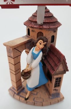 Disney Store Beauty & The Beast Belle Hanging Christmas Tree Decoration