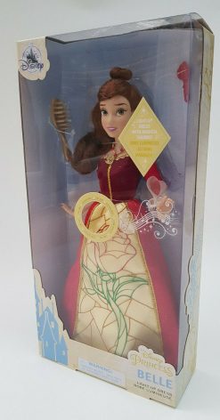 Disney Store Beauty & The Beast Princess Belle Premium Doll With Light Up Dress