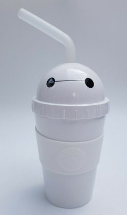 Disney Store Big Hero 6 Baymax Plastic Travel Mug & Straw