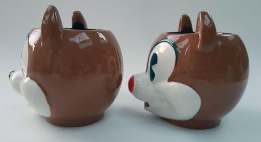 Disney Store Chip And Dale Walts Holiday Lodge Christmas Pair Of Mugs