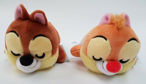 Disney Store Chip & Dale Cuddleez Plush Mini Bean Bag Soft Toy