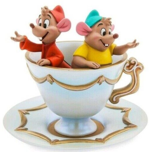 Disney Store Cinderella Gus and Jaq Trinket Jewellery Dish Tray