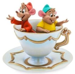 Disney Store Cinderella Gus and Jaq Trinket Jewellery Dish Tray