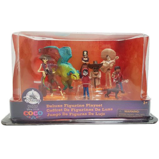 Disney Store Coco Deluxe 8 Figurine Toy Playset