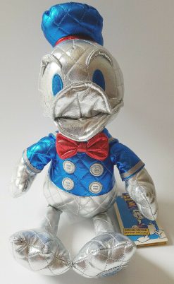 Disney Store Donald Duck 85th Anniversary Special Edition Metallic Plush