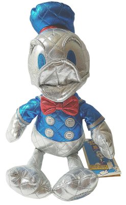 Disney Store Donald Duck 85th Anniversary Special Edition Metallic Plush