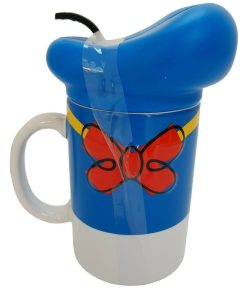 Disney Store Donald Duck Mug With Sailors Hat Lid