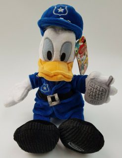 Disney Store Donald Duck Policeman Plush Soft Toy