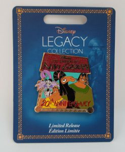 Disney Store Emperors New Groove 20th Anniversary Legacy Limited Release Pin Trading Badge