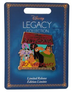 Disney Store Emperors New Groove 20th Anniversary Legacy Limited Release Pin Trading Badge