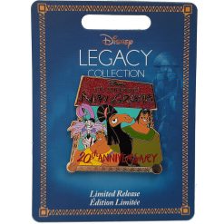 Disney Store Emperors New Groove 20th Anniversary Legacy Limited Release Pin Trading Badge