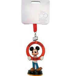 Disney Store Eras Mickey Mouse Club Hanging Christmas Tree Decoration