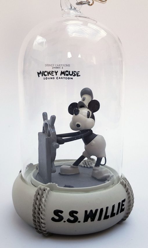 Disney Store Eras Steamboat Willie Christmas Decoration