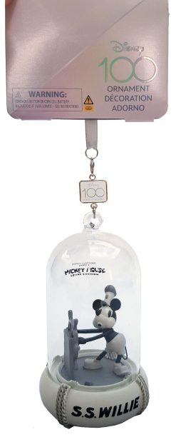 Disney Store Eras Steamboat Willie Christmas Decoration