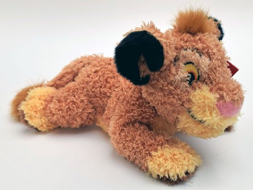 Disney Store Exclusive The Lion King Simba Cub 9" Beanie Plush Cuddly Soft Toy