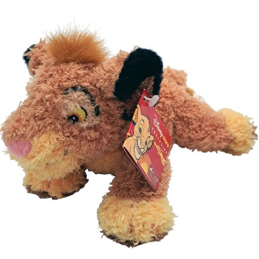 Disney Store Exclusive The Lion King Simba Cub 9" Beanie Plush Cuddly Soft Toy