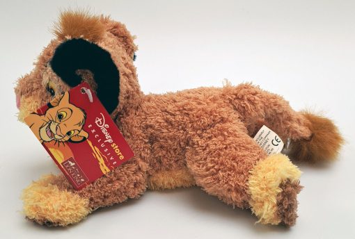 Disney Store Exclusive The Lion King Simba Cub 9" Beanie Plush Cuddly Soft Toy