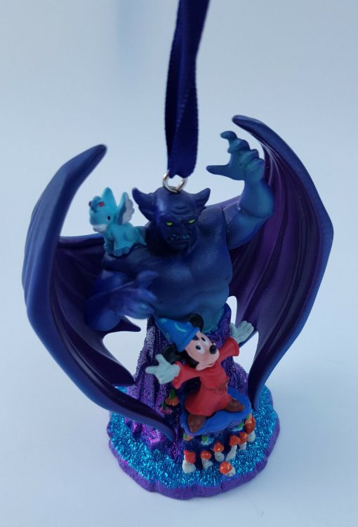 Disney Store Fantasia Mickey Mouse Hanging Christmas Tree Decoration