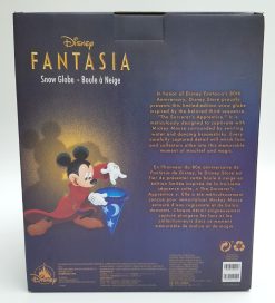 Disney Store Fantasia Sorcerers Apprentice 80th Anniversary Snow Globe Limited Edition