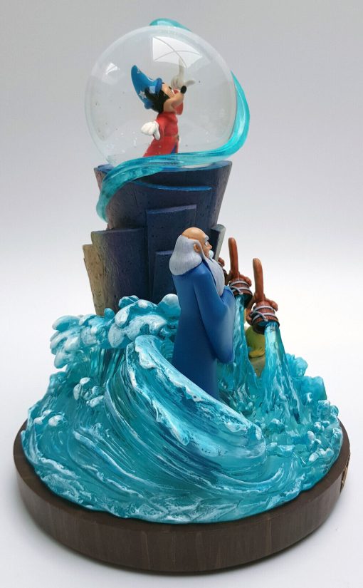 Disney Store Fantasia Sorcerers Apprentice 80th Anniversary Snow Globe Limited Edition