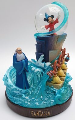 Disney Store Fantasia Sorcerers Apprentice 80th Anniversary Snow Globe Limited Edition