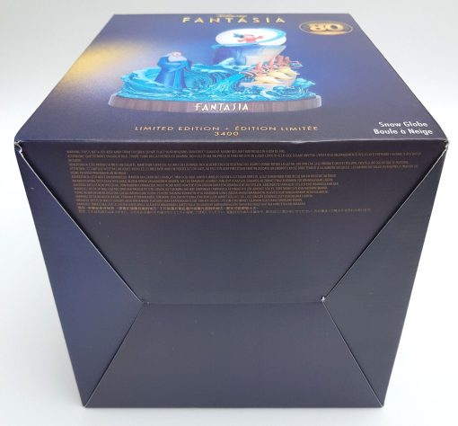 Disney Store Fantasia Sorcerers Apprentice 80th Anniversary Snow Globe Limited Edition