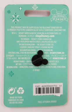 Disney Store Gingerbread Mickey & Minnie Mouse Holiday Cheer Xmas 2020 Pin Trading Badge