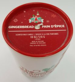 Disney Store Gingerbread Scented Christmas Candle