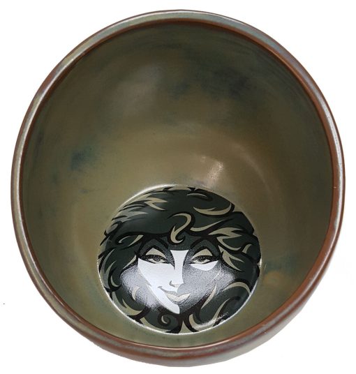 Disney Store Haunted Mansion Madame Leota Ceramic Pet Bowl